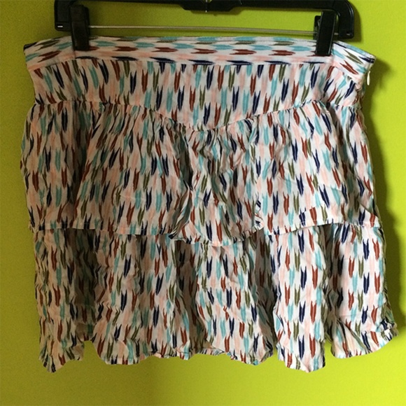 Bethany Mota Dresses & Skirts - Bethany Mota Ruffled Tiered Skater Skirt Sz XL